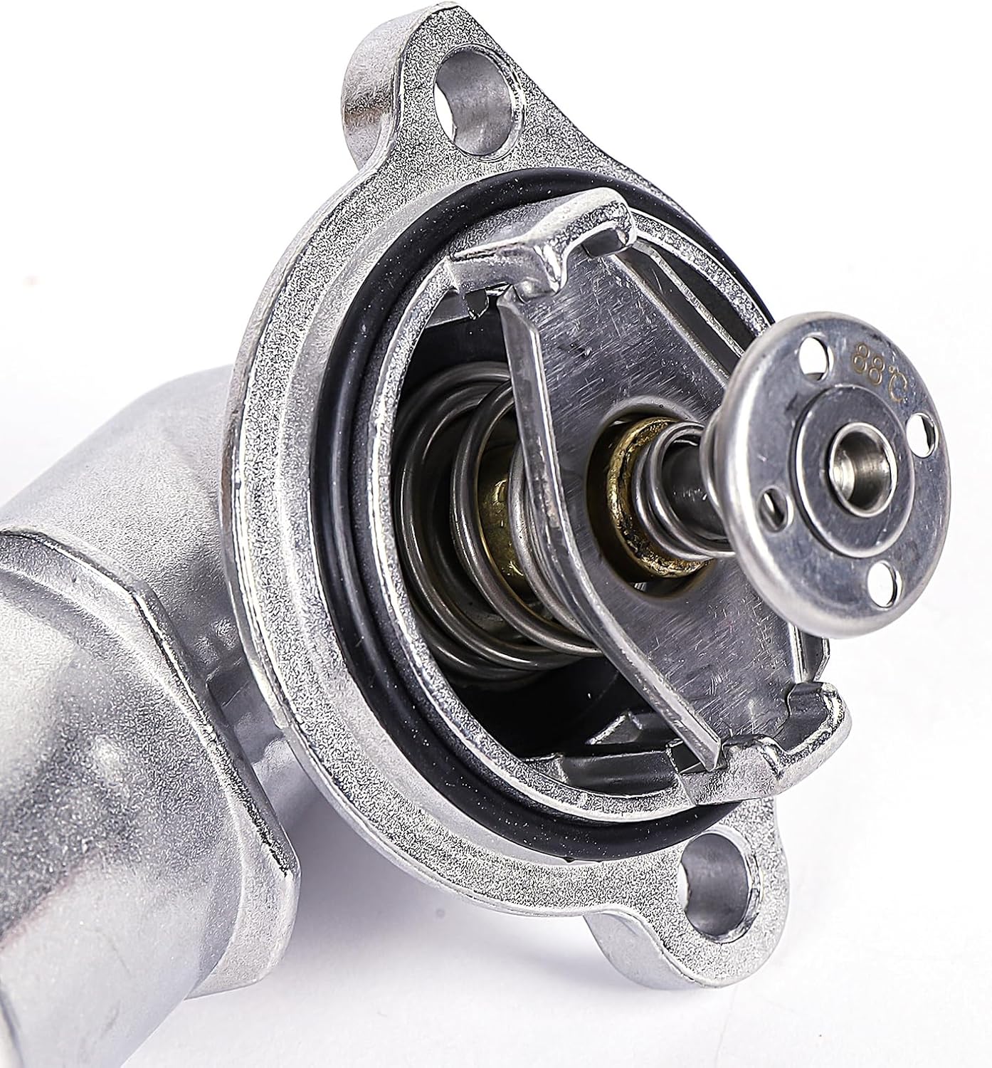 Thermostat Housing Compatible for 2014-2020 Jeep Grand Cherokee 2020-2023 Wrangler 2014-2023 RAM 1500 68253514AA