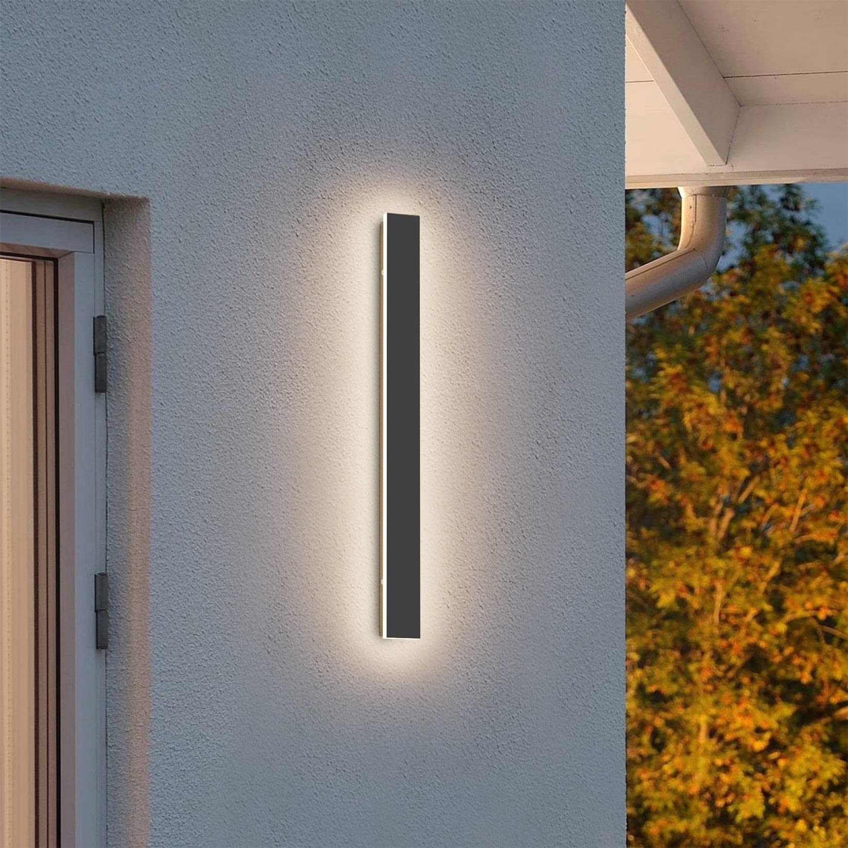 Applique murale extérieure résistante aux intempéries pour façade de villa - 8