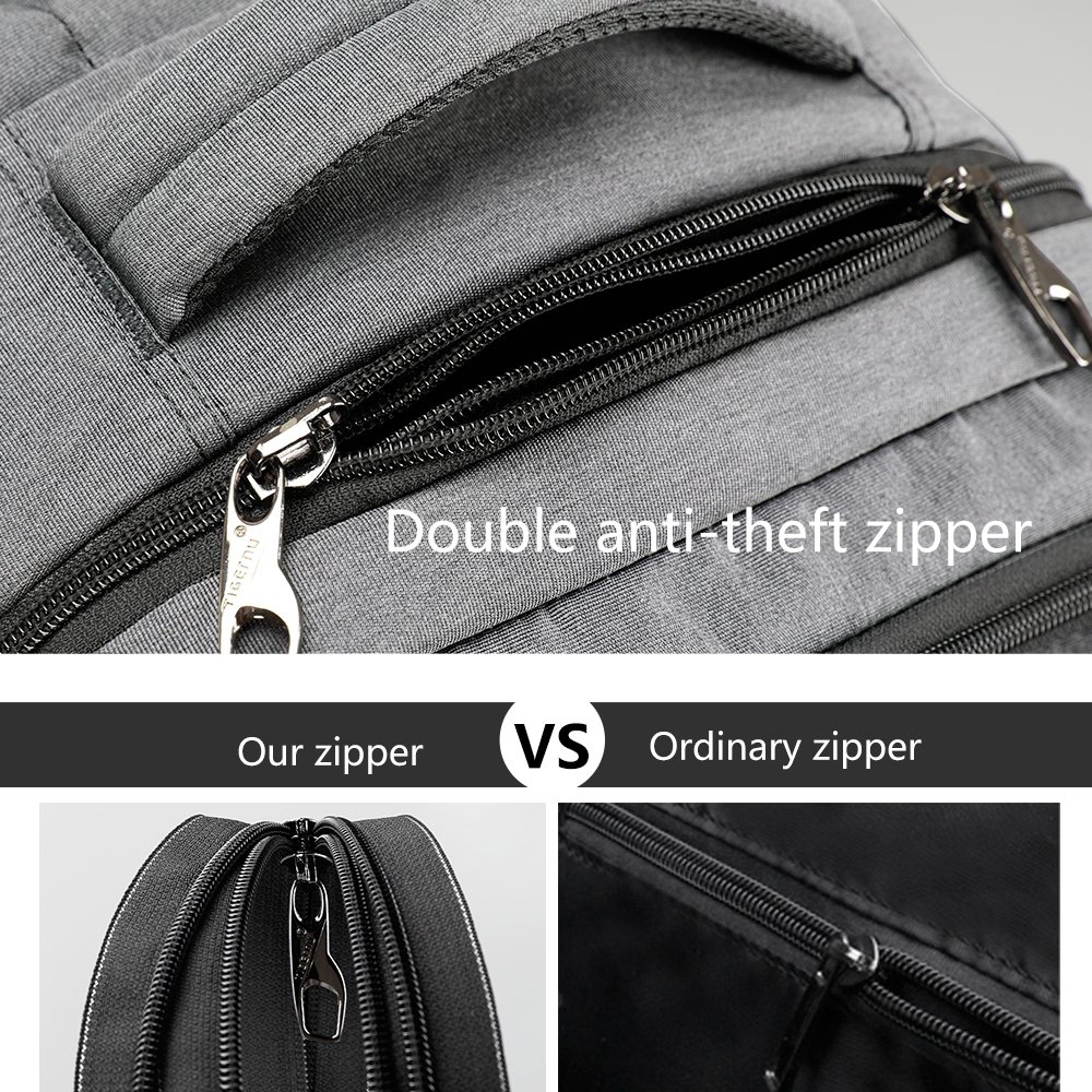 Amazon.co.jp: Tigernu 旅行用スクールグレー バックパック 15.6