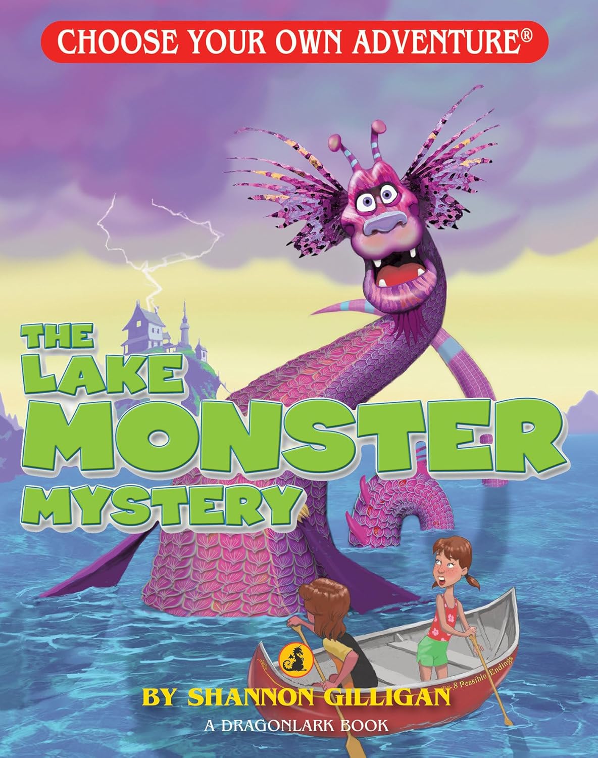 The Lake Monster Mystery: Choose Your Own Adventure Dragonlark Book for Kids 5-8 - Interactive Lake Champ Quest with 9 Endings