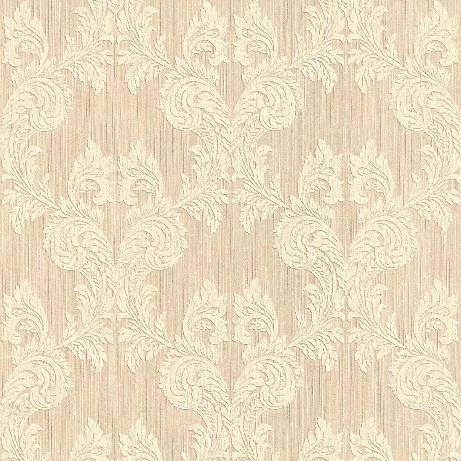 Papier peint textile Baroque Profhome pour masquer les défauts du mur