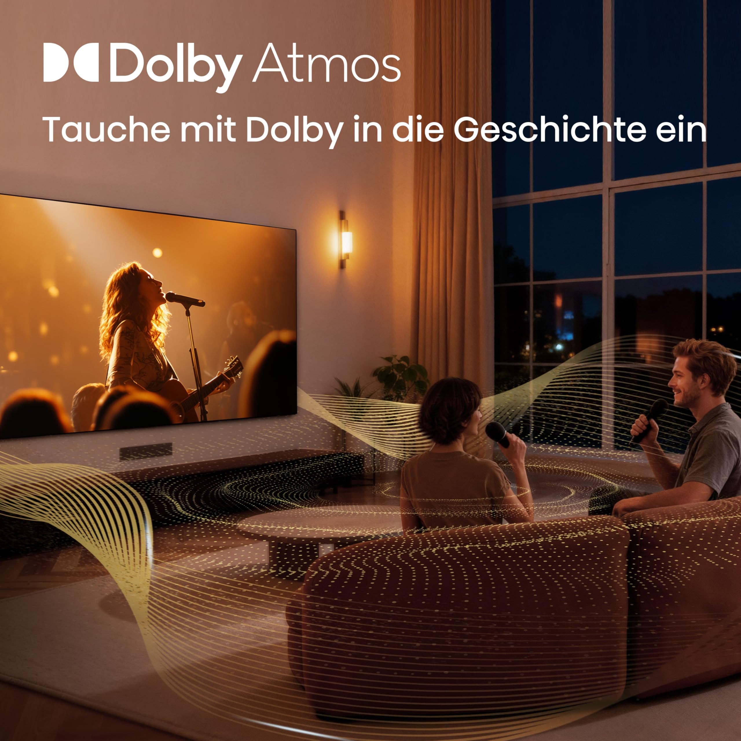 Hisense 32A5DS Fernseher 32 Zoll, FHD, QLED, Smart TV, 60Hz, Hi-QLED Colour, Dolby Atmos, Game Mode, Noise Reduction, Hohe Kontraste, Share to TV, HDR10, VIDAA OS