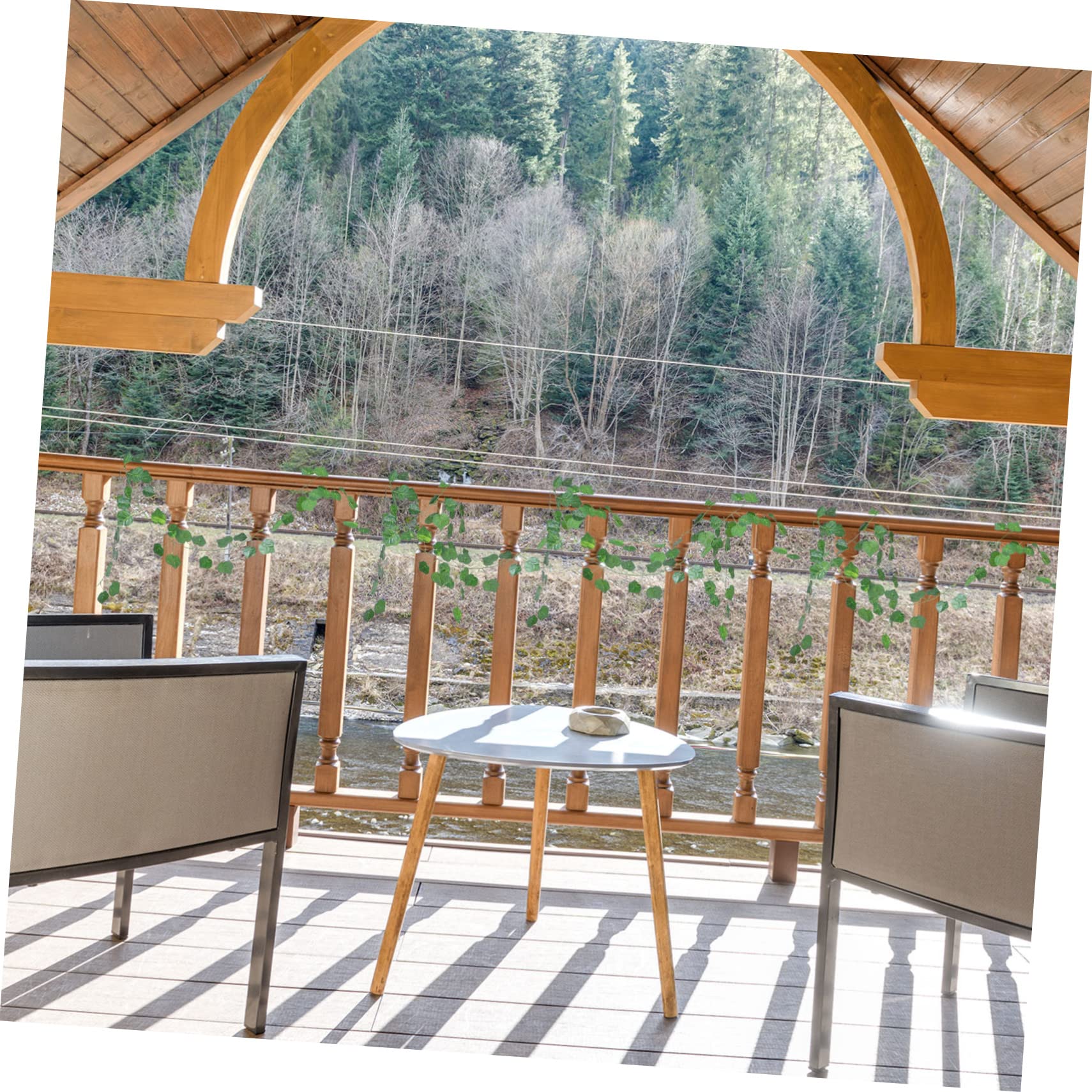 Cabilock 2 Set Rattan Artificiale Foglie Artificiali Fake Plants Ghirlanda Di Vite Rampicante Pianta Artificiale Foglie Di Vite Di Edera Vite Di Edera Artificiale Plastica 12 Pezzi * 2
