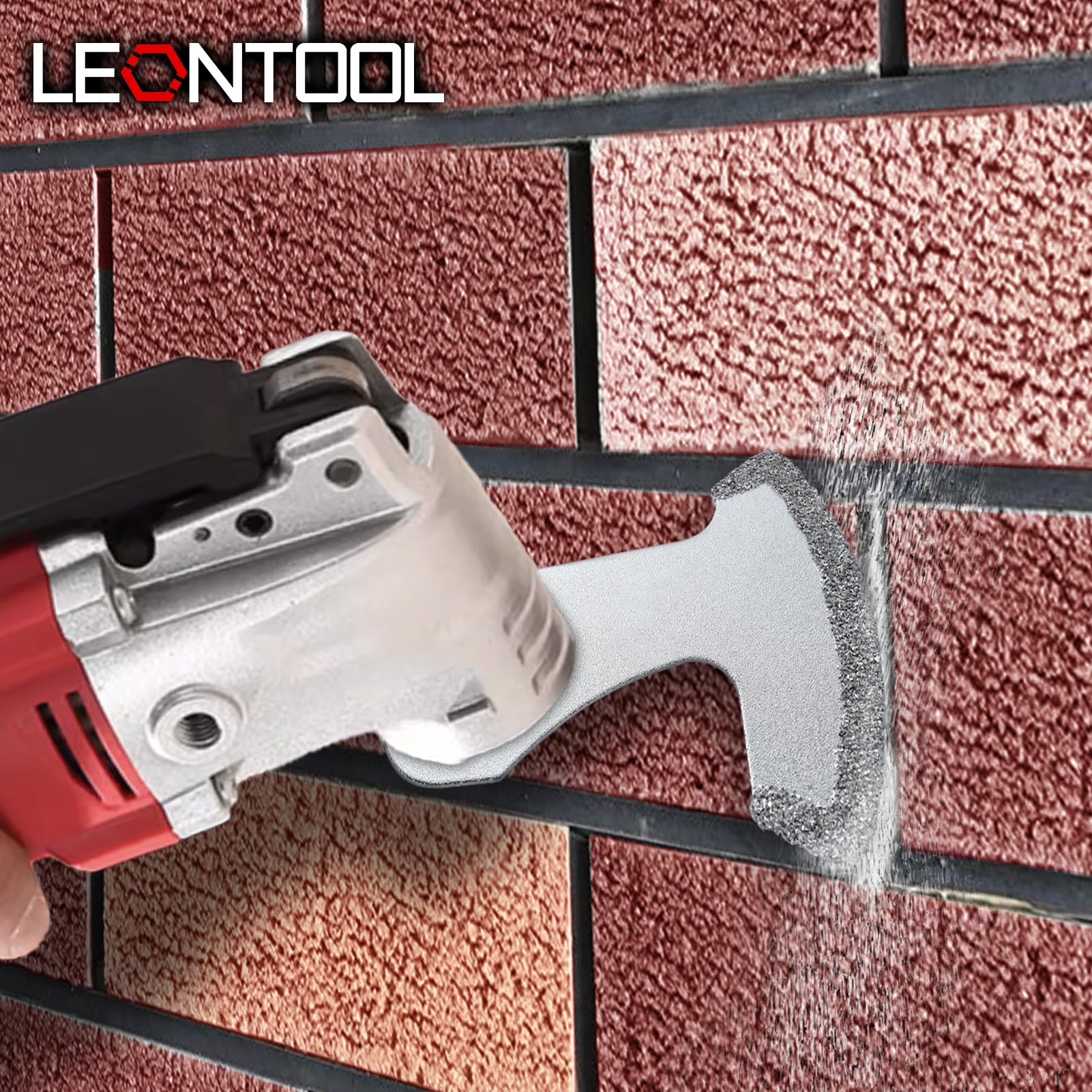 LEONTOOL Diamond Oscillating Tool Blade, 3 PCS Oscillating Multi Tool Blade Sets, Diamond Oscillating Blade - Image 4
