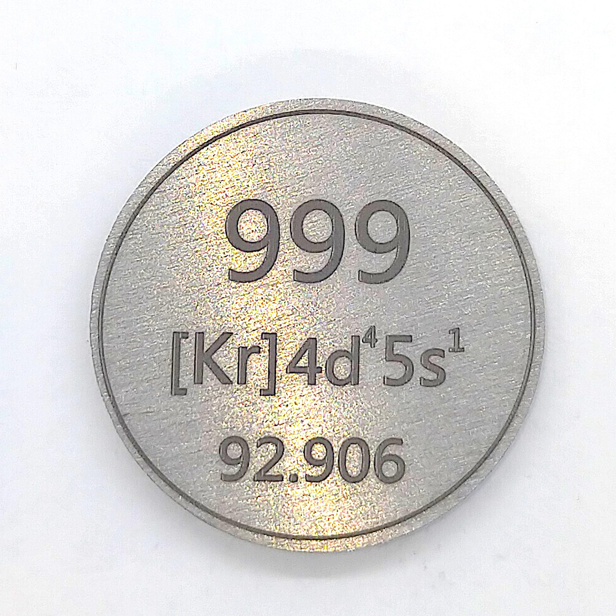 Amazon | 元素標本 ニオブ Nb (コイン・1インチ) | 岩石・鉱物 | おもちゃ