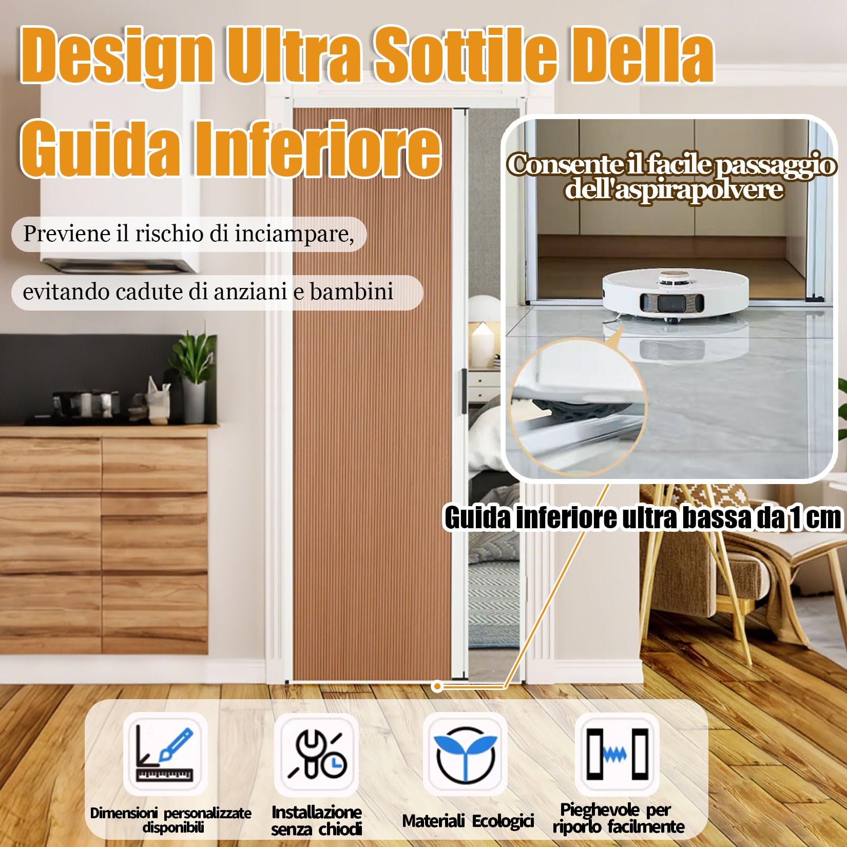 Porta a fisarmonica Porta a soffietto for interni,Disegno A Nido D'ape,per Armadi/Corridoi/Camere da Letto/Balconi/Cucine/Bagni Bianco 70×210cm