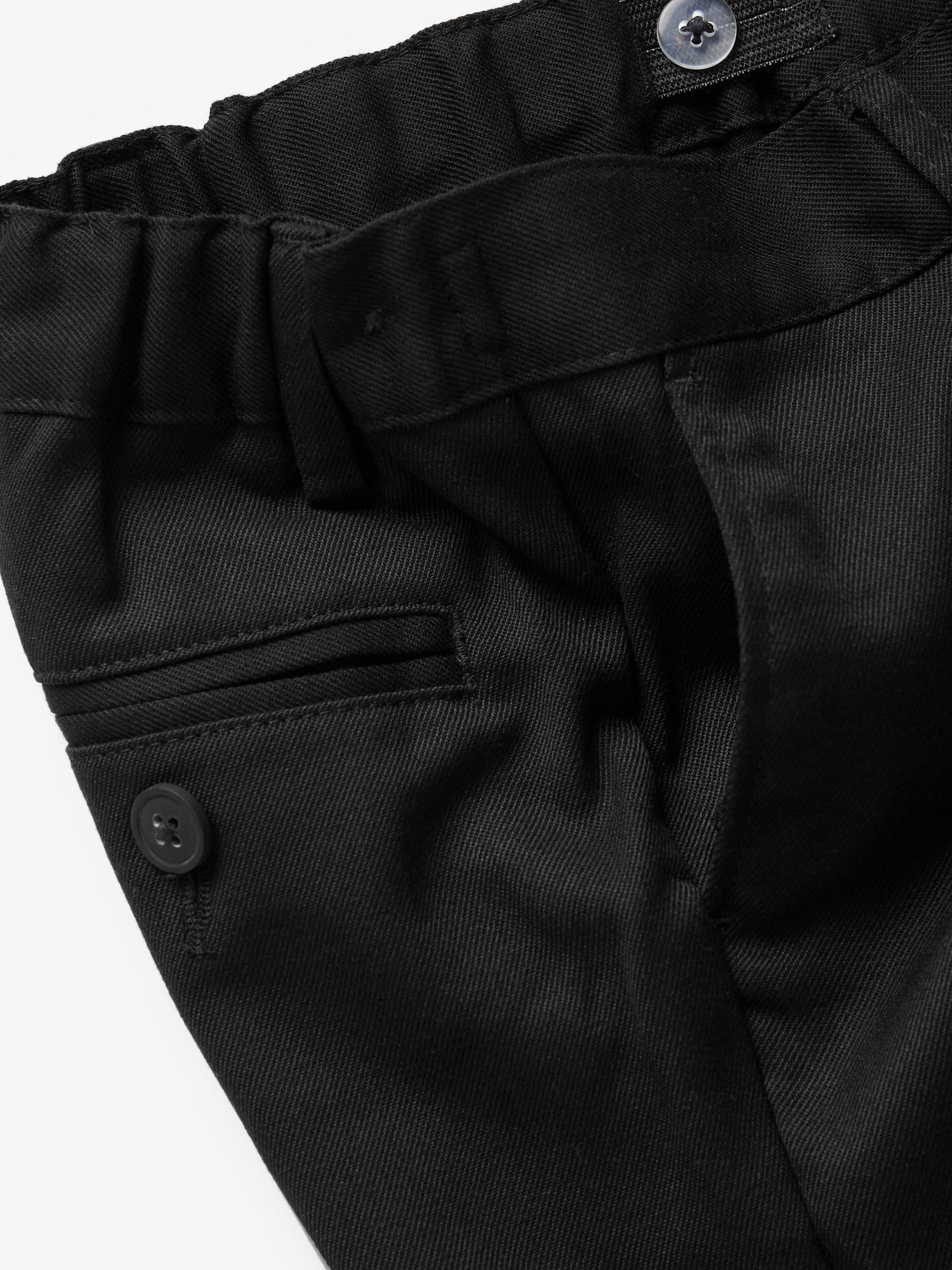 NEXT Niños Pantalones Escolares con Parte Delantera con Pinzas de Corte estándar