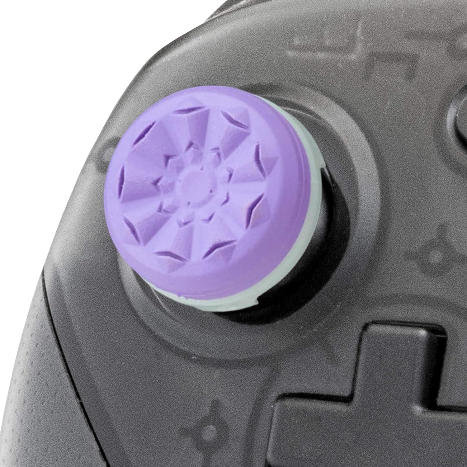 KontrolFreek FPS Freek Galaxy Performance Thumbsticks for Nintendo Switch | 1 Mid-Rise, 1 High-Rise Concave | Purple - Image 4