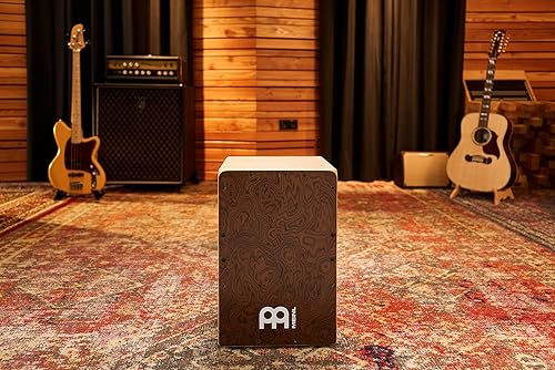 Miniatura 3 de Meinl Percussion Snarecraft Cajon Box Drum con trampas internas y tono bajo para música acústica - Fabricado en Europa - Juega con tus manos, abedul