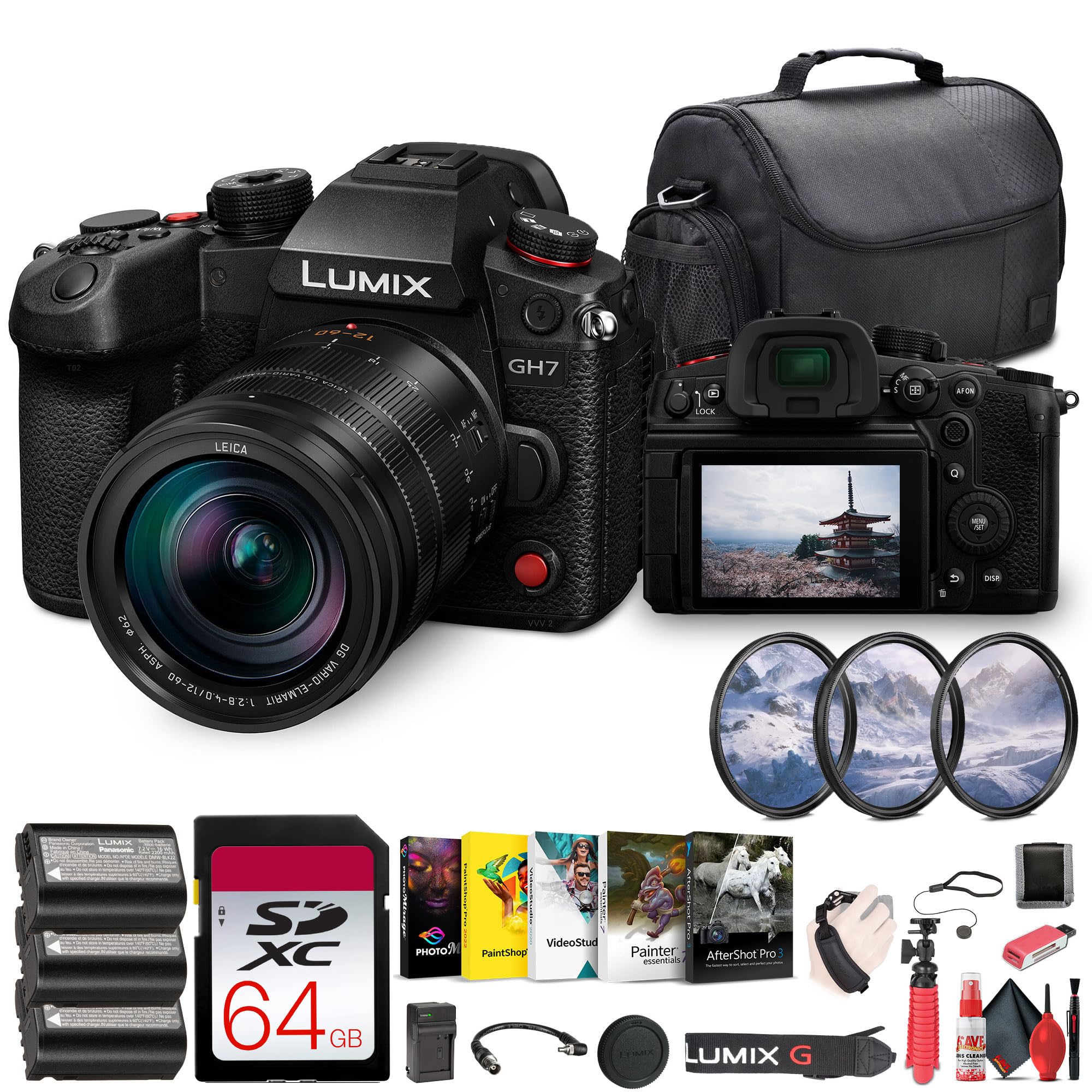Amazon.com : Panasonic Lumix GH7 Mirrorless Camera with 12-60mm