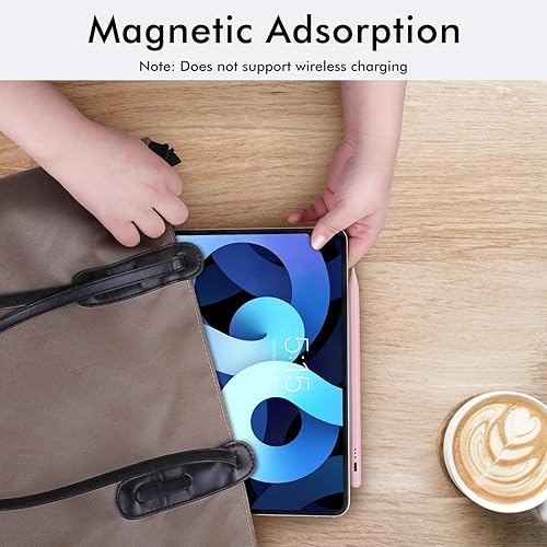 Miniatura 32 de Lápiz óptico para iPad, carga rápida de 13 minutos para Apple iPad Pencil con rechazo de palma, compatible iPad Air 3/4/5/6 2018-2024, iPad Mini