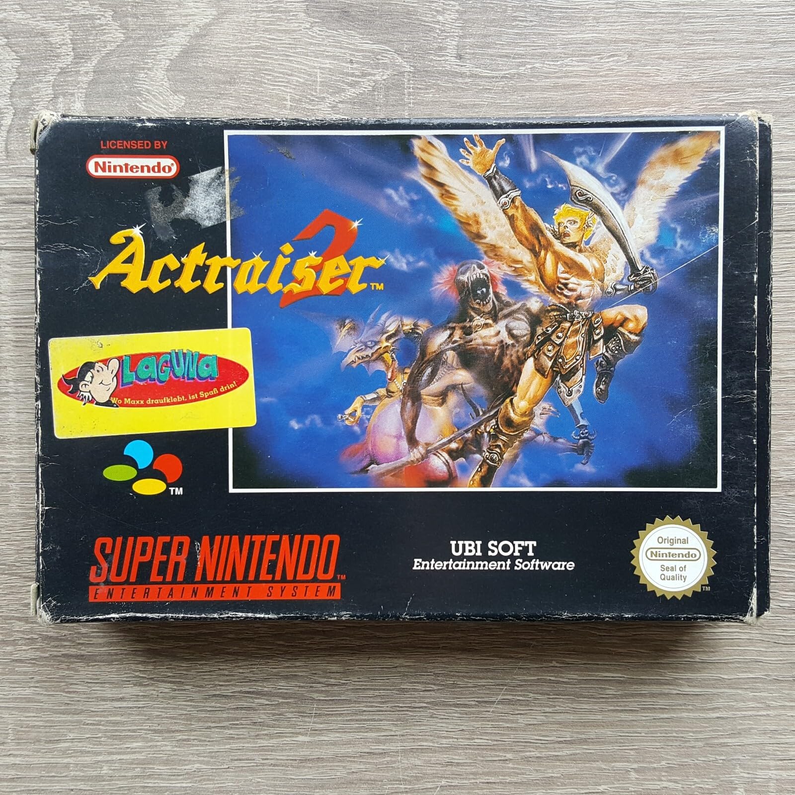 SNES Super Nintendo SPIEL Actraiser 2 II (einzeln) Sammler RARITÄT! Jump n Run Kult Game