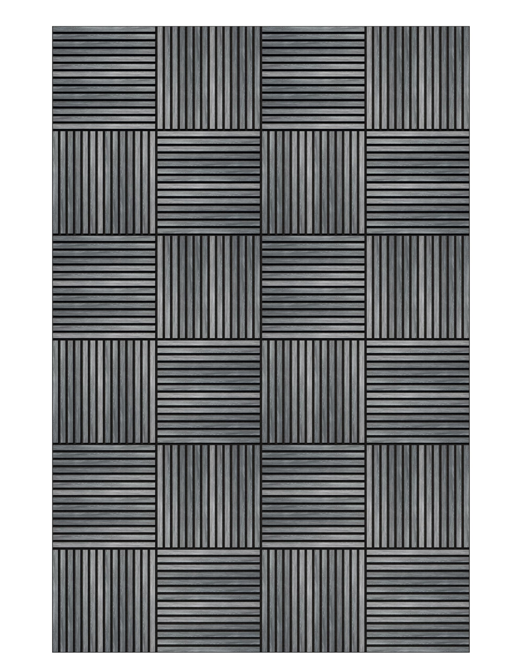 Pannelli Murali 3D In MDF Grace Baltic - 120x35x1.5 Cm, Fonoassorbenti, Per Decorazione Interna, Fai Da Te