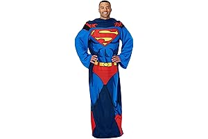 Northwest The Company Wearable Blanket - Superman Blanket for Adults