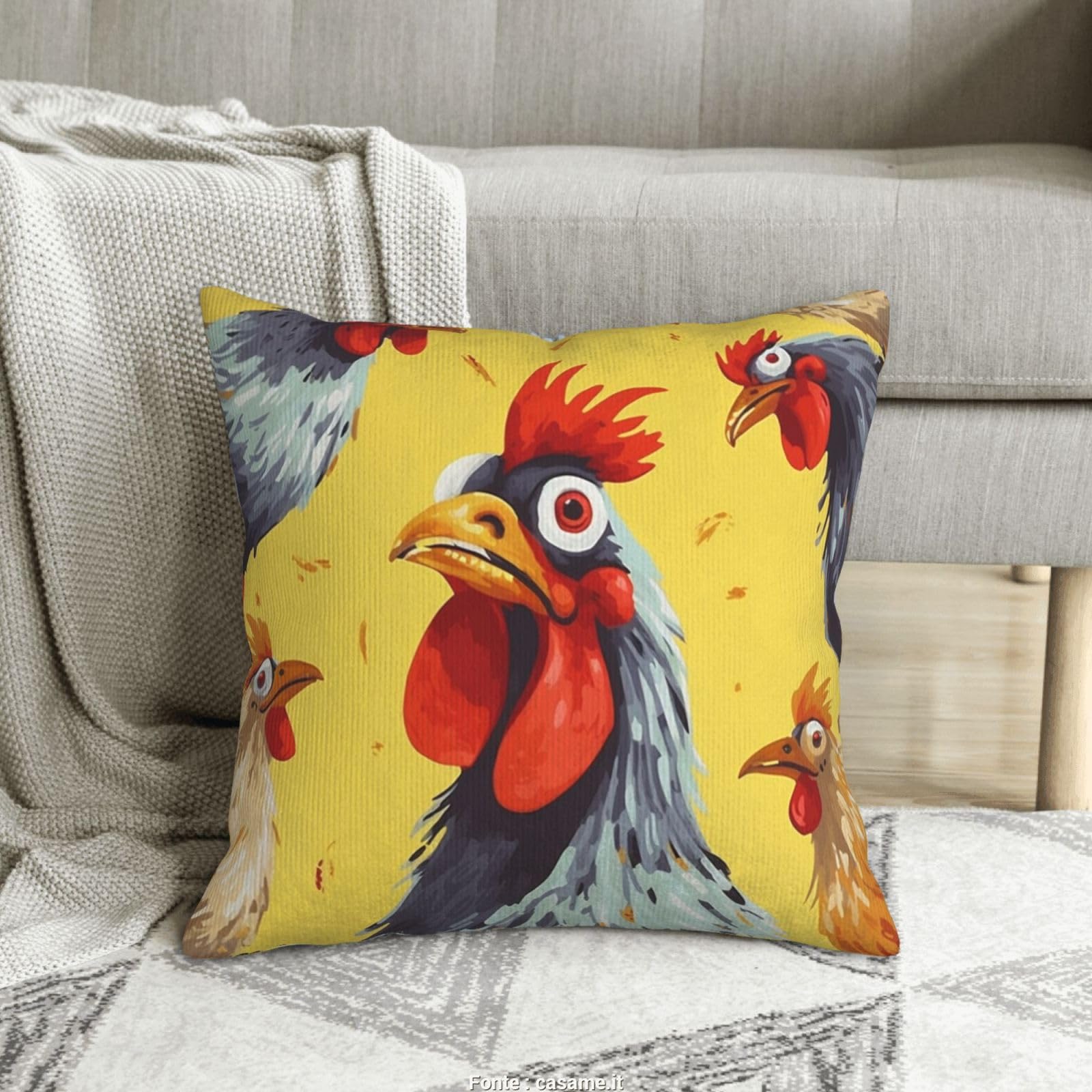 Housse de coussin douce pour canapé pour éliminer la fadeur du salon