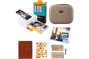 Kodak Dock Plus Wireless 4x6 Instant Photo Printer with 90 Printio Sheets