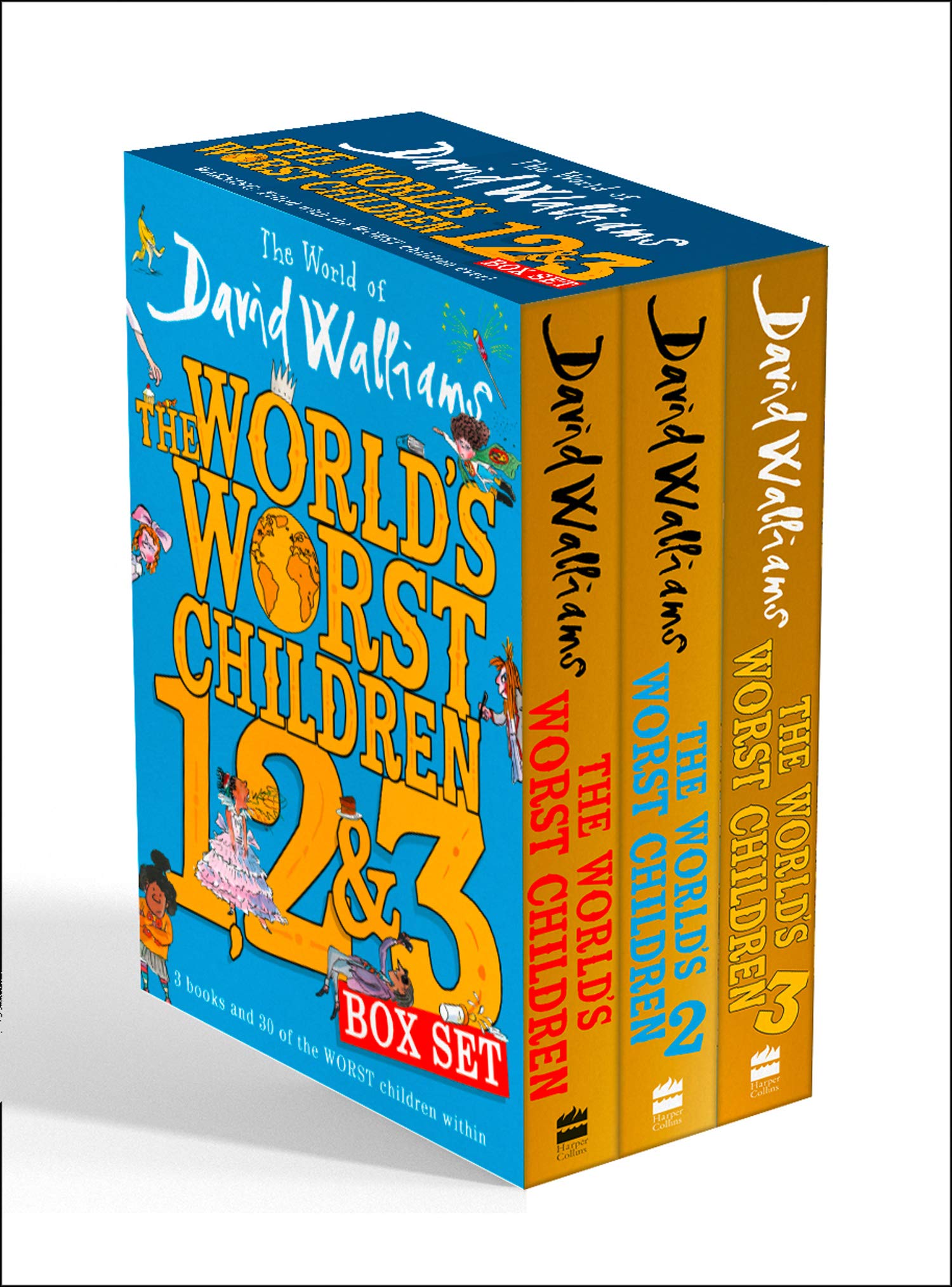 HarperCollinsChildren’sBooks The World of David Walliams: The World?s Worst Children 1, 2 & 3 Box Set