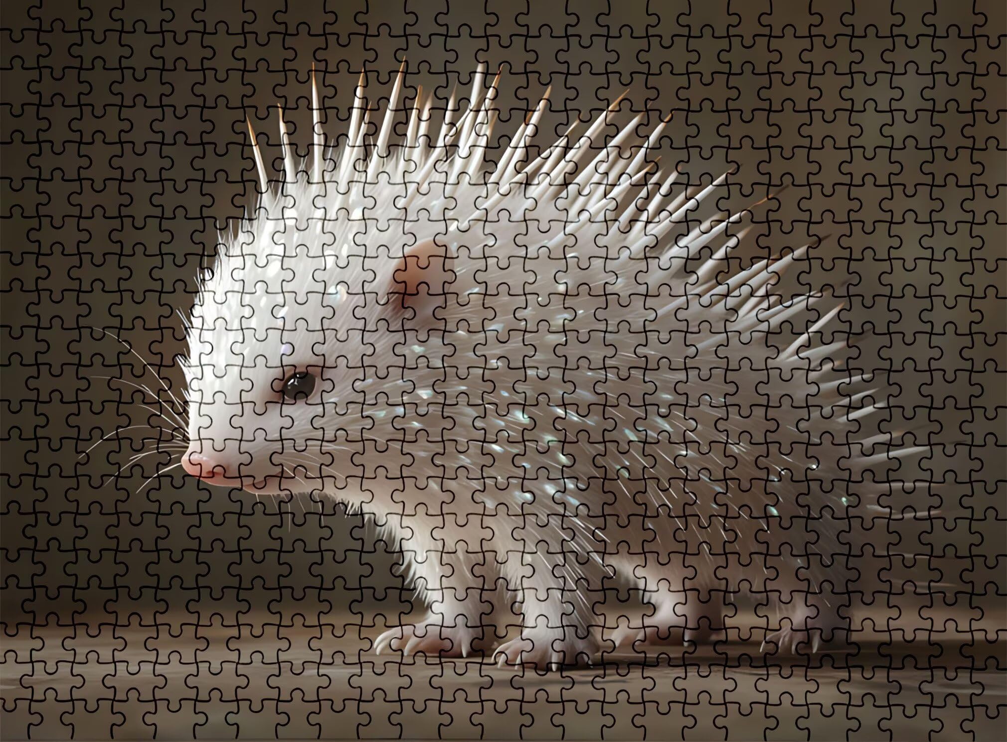 Puzzle 2000 Teile, Holzpuzzle Erwachsene Igel Tier Impossible Klassische Jigsaw Puzzles 99.5 x 70.5 cm, Familien Spiel, Puzzle Stressabbau Denkspiel, Puzzle-Liebhaber w0-111