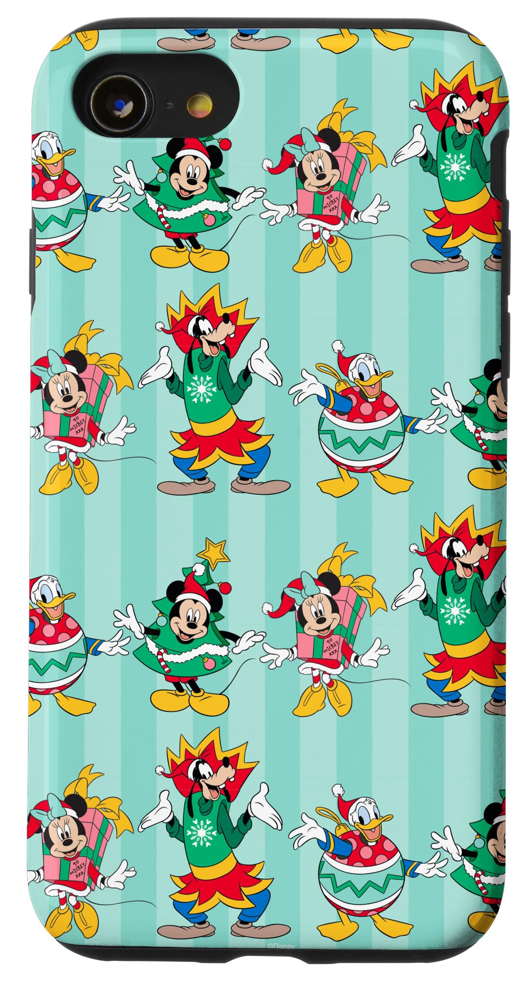Disney Mickey Mouse & Friends Holiday Christmas Costumes Case for iPhone SE (2020) / 7/8