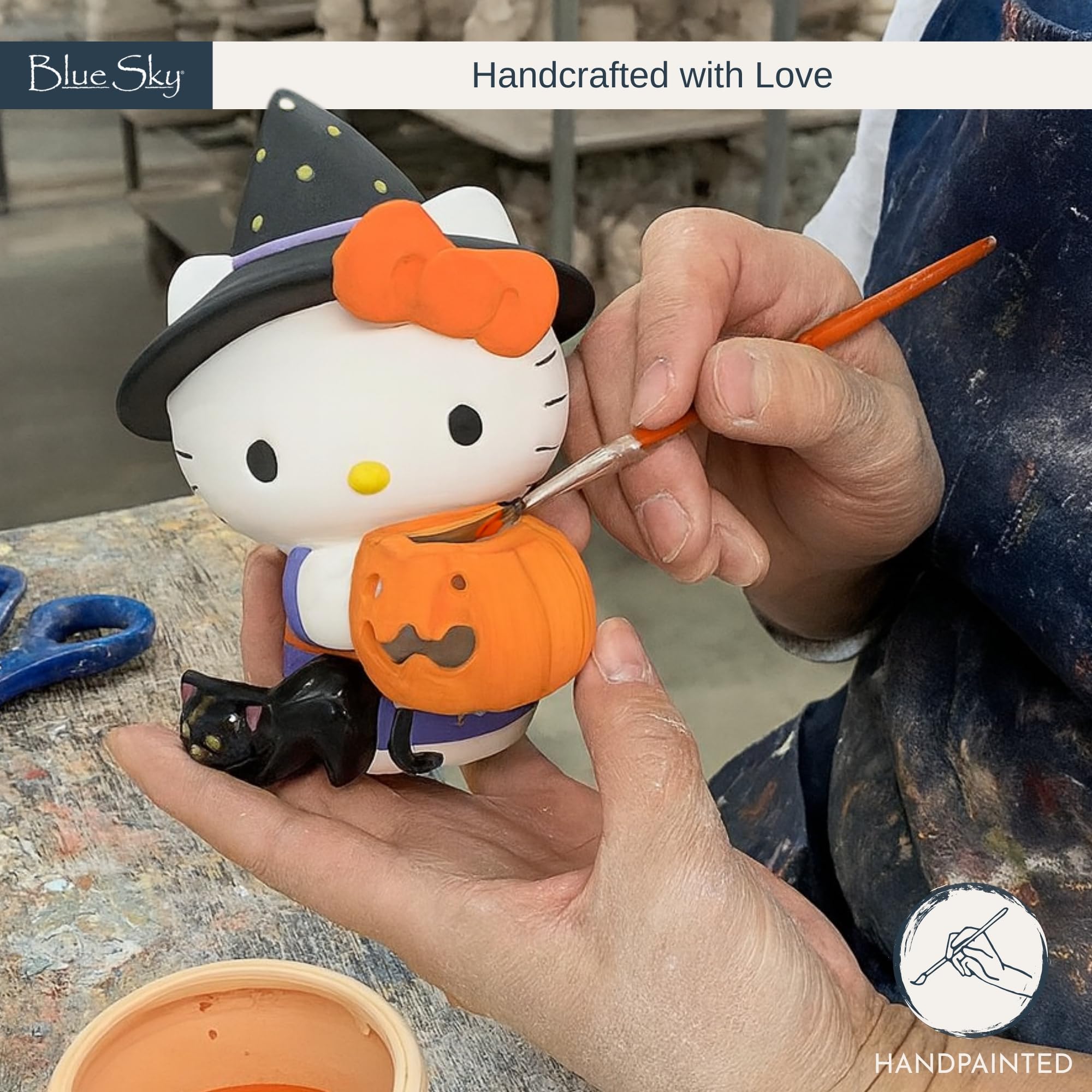 Amazon.com: Blue Sky Clayworks Hello Kitty Halloween Trick-or
