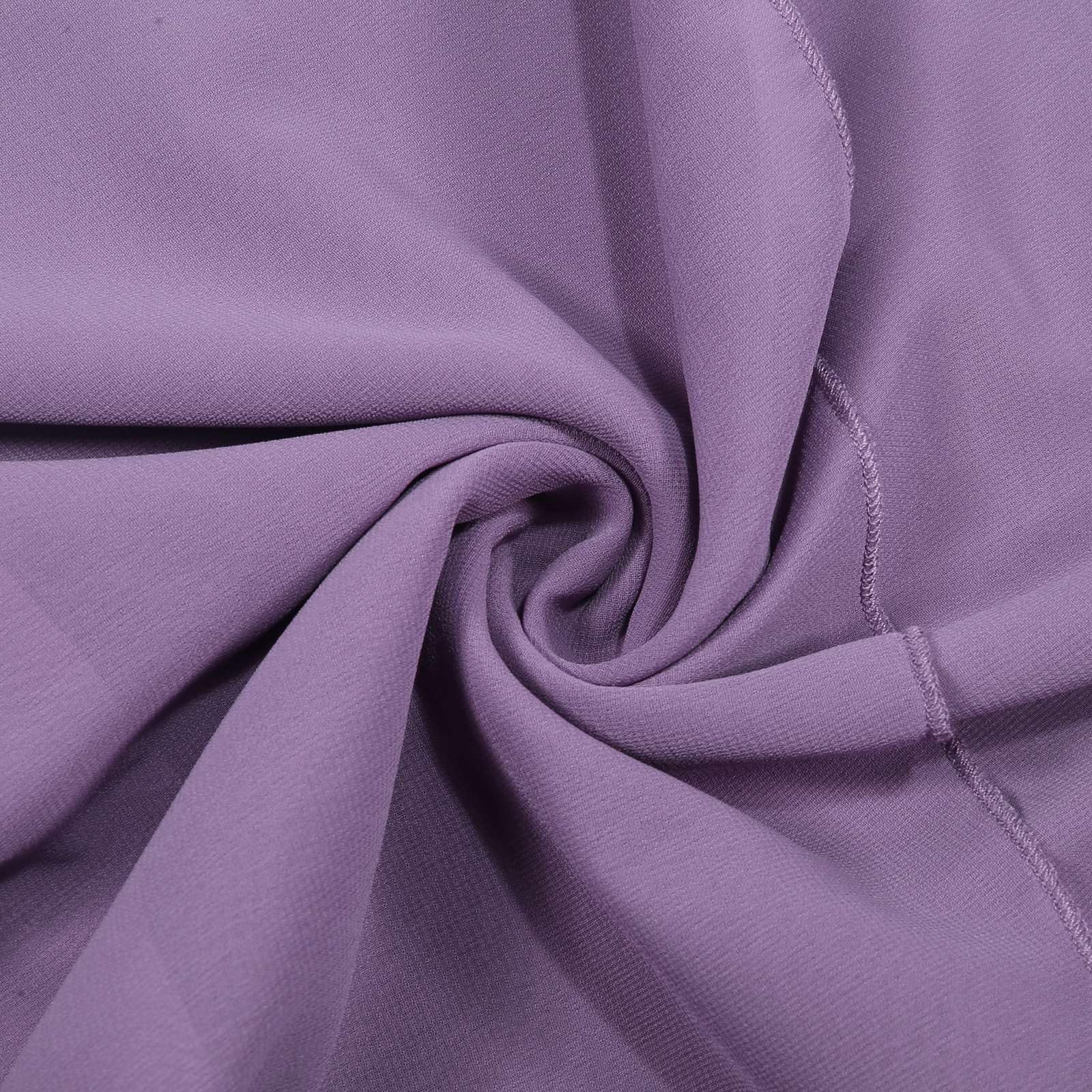 Générique Robe de Cocktail élégante et Fluide en Mousseline de Soie à Volants et Manches 3/4 pour Femme, col Rond, Volants