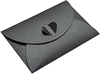 Vista 13 de PATIKIL Mini sobres, paquete de 50 unidades con cierre de corazón, almacenamiento de artículos pequeños, lindo tarjetero para boda, fiesta de Rojo