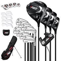 PGM 27 Piece Mens Complete Golf Club Set Right Handed R A and USGA Certified with Driver Woods