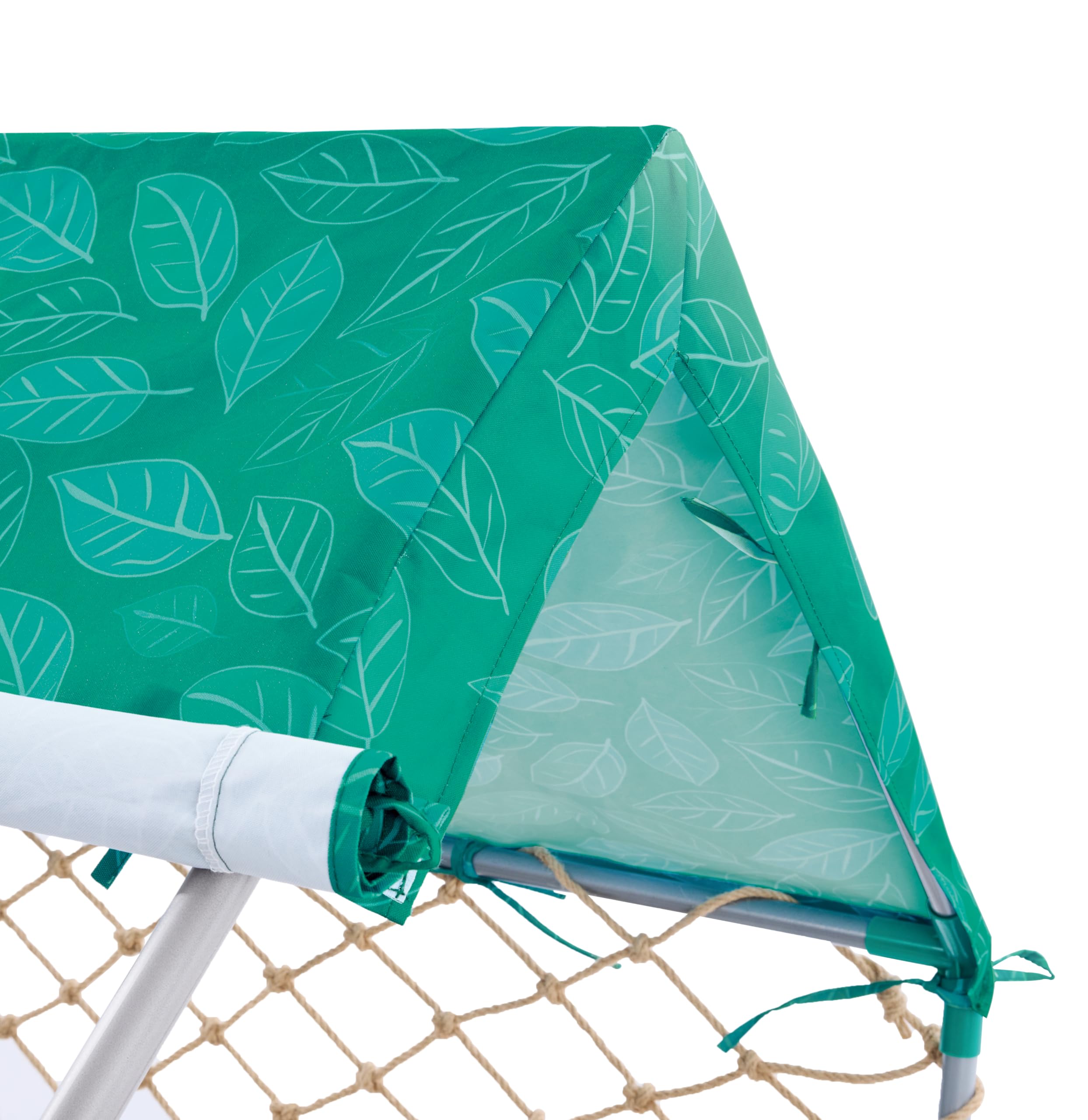 Hape Outdoor Sandkasten mit Dach, Netz & Spielzubehör – All-in-One Sandkasten-Set, Outdoor Spielzeug