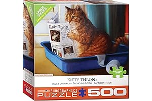 Kitty Throne Puzzle: A Majestic Brain Teaser for Cat Lovers