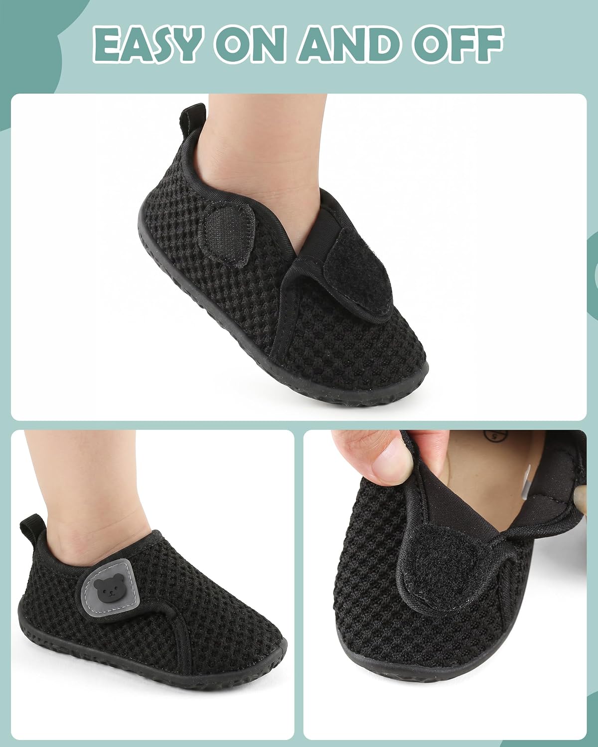 Baby Boys Girls Sneakers Non-Slip First Walking Shoes 6-24M
