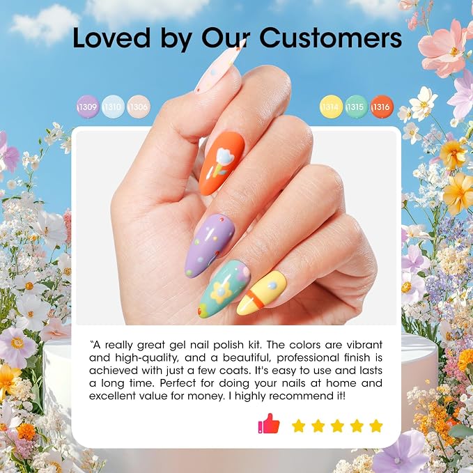 Set Gellen Esmalte de Gel 24pcs 20 Colores Pastel Brillante miniatura 6
