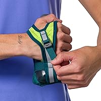 Vista 9 de Nathan - Botella SpeedDraw 2 de 12oz, Azul Profundo/Plata Reflectante OSFA