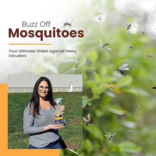 Miniatura 8 de Spray natural para control de mosquitos listo para usar, repele mosquitos, garrapatas, pulgas, moscas, mosquitos y niguas (32 onzas listas para usar)