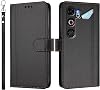 Compatible con ZTE Nubia Neo 5 GT Funda, funda tipo cartera de cuero PU con tapa magnética compatible con ZTE Nubia Neo 5 GT 5G Z2570N, funda protectora para teléfono, Negro 3