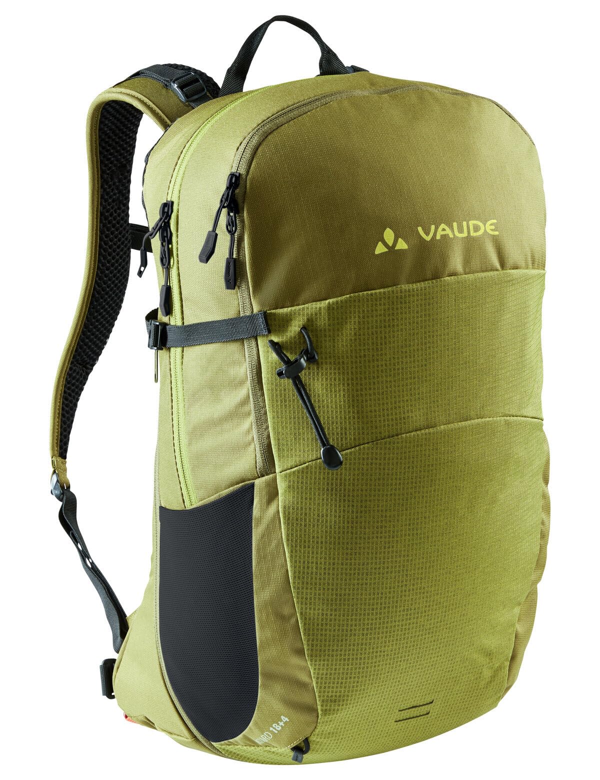 VAUDE Wizard 18+4 Wanderrucksack - Anpassbar, Belüftet & Umweltfreundlich | Aeroflex Control-Tragesystem | Shifting Back Length-System | Nachhaltig aus Recycling-Materialien | Wasserabweisend