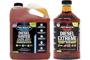 Huntkey Hot Shot Secret No Gel Winter Anti-Gel (1 Gallon) & Diesel...