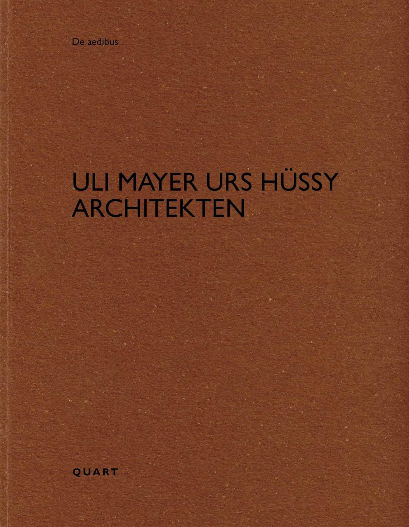 uli mayer urs hüssy architekten (De aedibus)