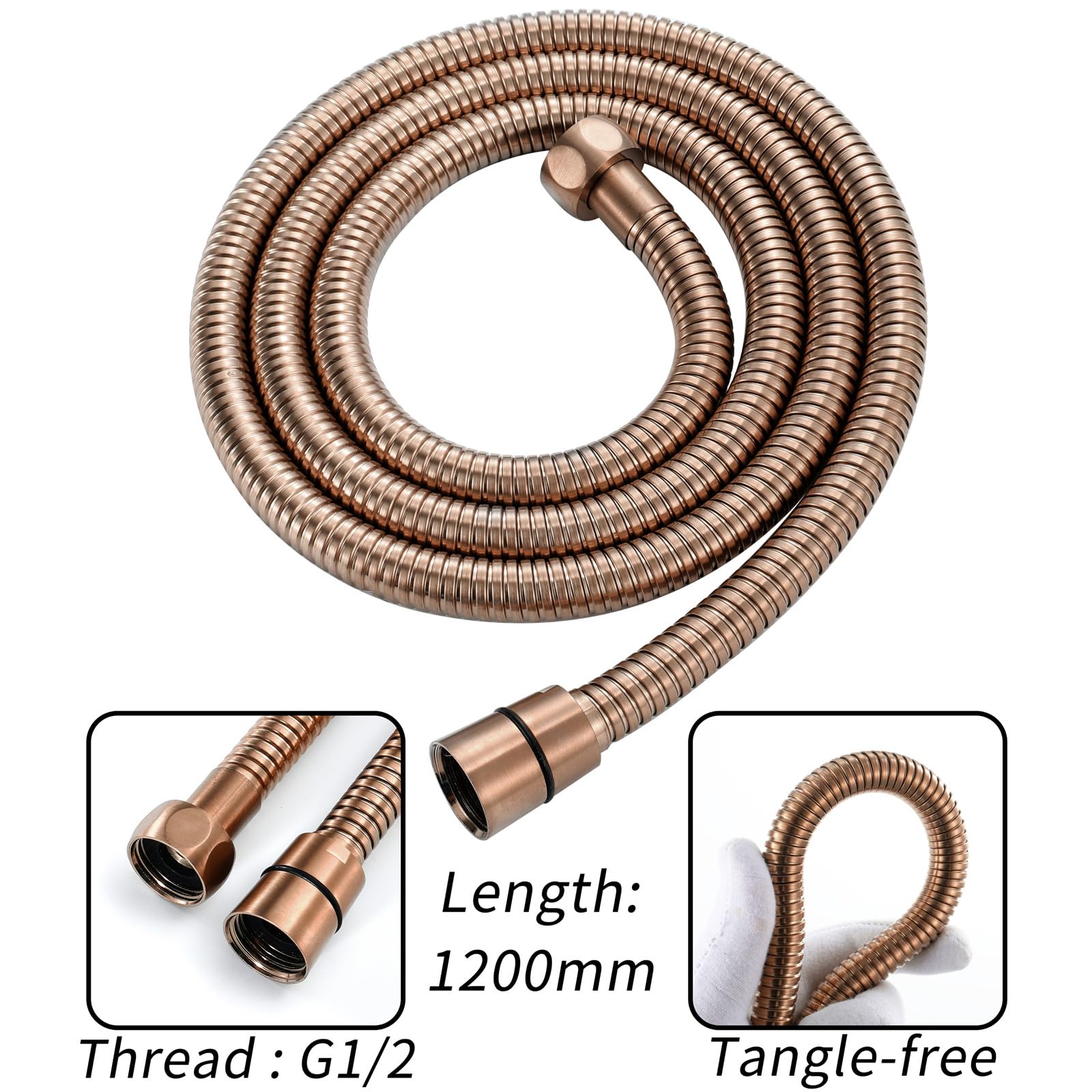 Pulverizador De Bidé para Inodoro, Kit De Rociador De Mano para Inodoro Kit De Rociador De Bidet De Acero Inoxidable, Higiene Personal, Limpieza De Mascotas