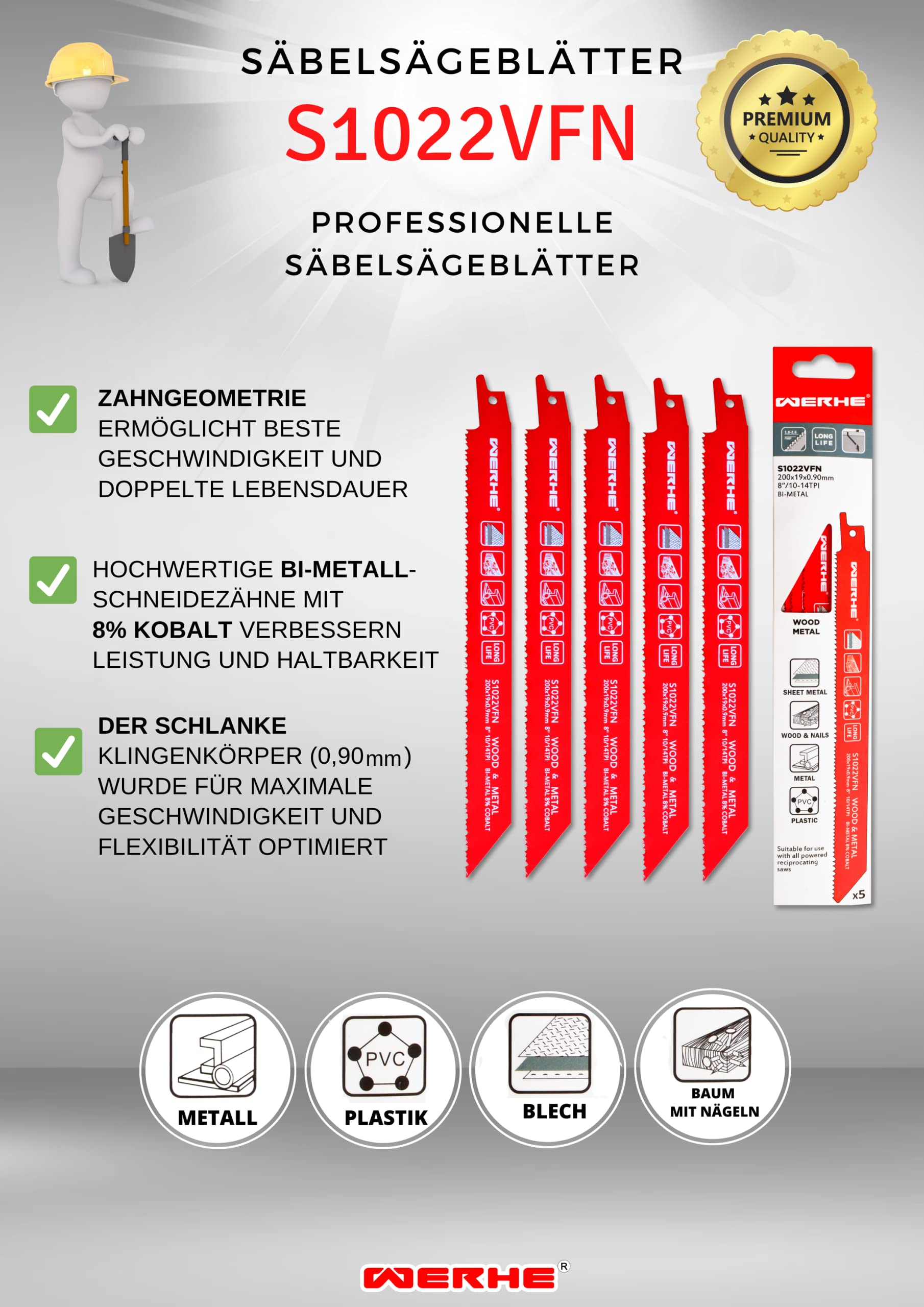 Decoupeerzaagblad hout hcs bestellen - T101D - relatief zacht hout