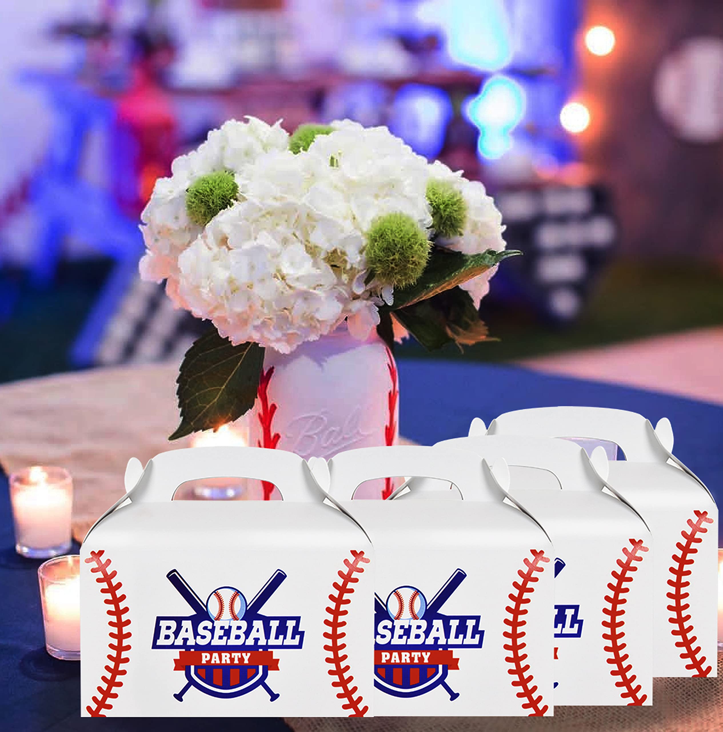 LYST Bolsa De Regalo De Béisbol, 30 Unidades, Bolsas De Golosinas