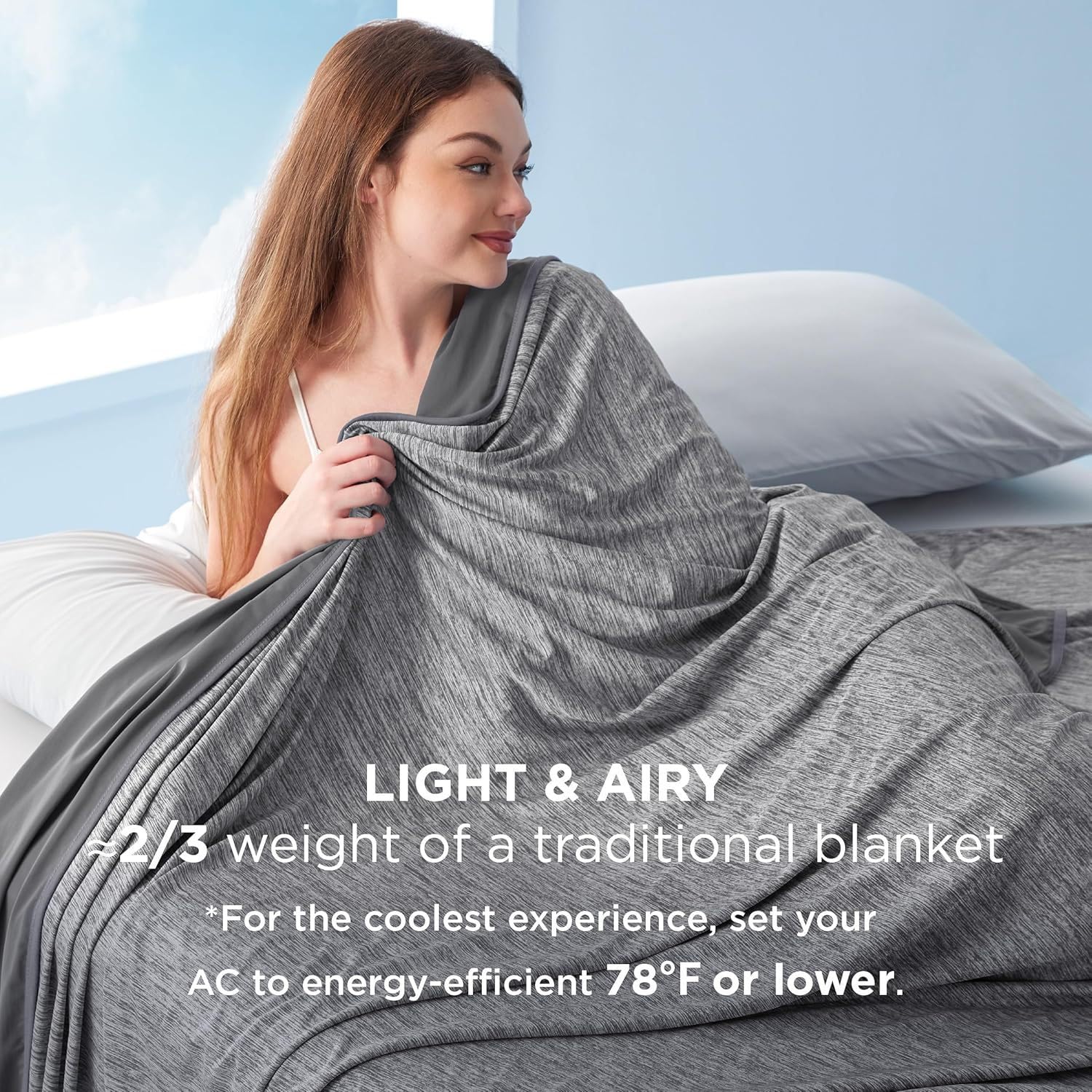Generisch Kühldecke Bett Sommerdecke Doppelseitige Selbstkühlende Cooling Blanket Schweißabsorbierende Und Atmungsaktive Bettedecke Sofadecke Wohndecke Reisedecke