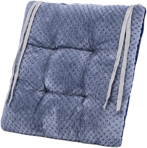 Miniatura 3 de WONDER MIRACLE Paquete de 4 cojines de asientosilla para sillas de comedor, silla de oficina, automóvil, piso, aire libre, patio, se puede lavar a