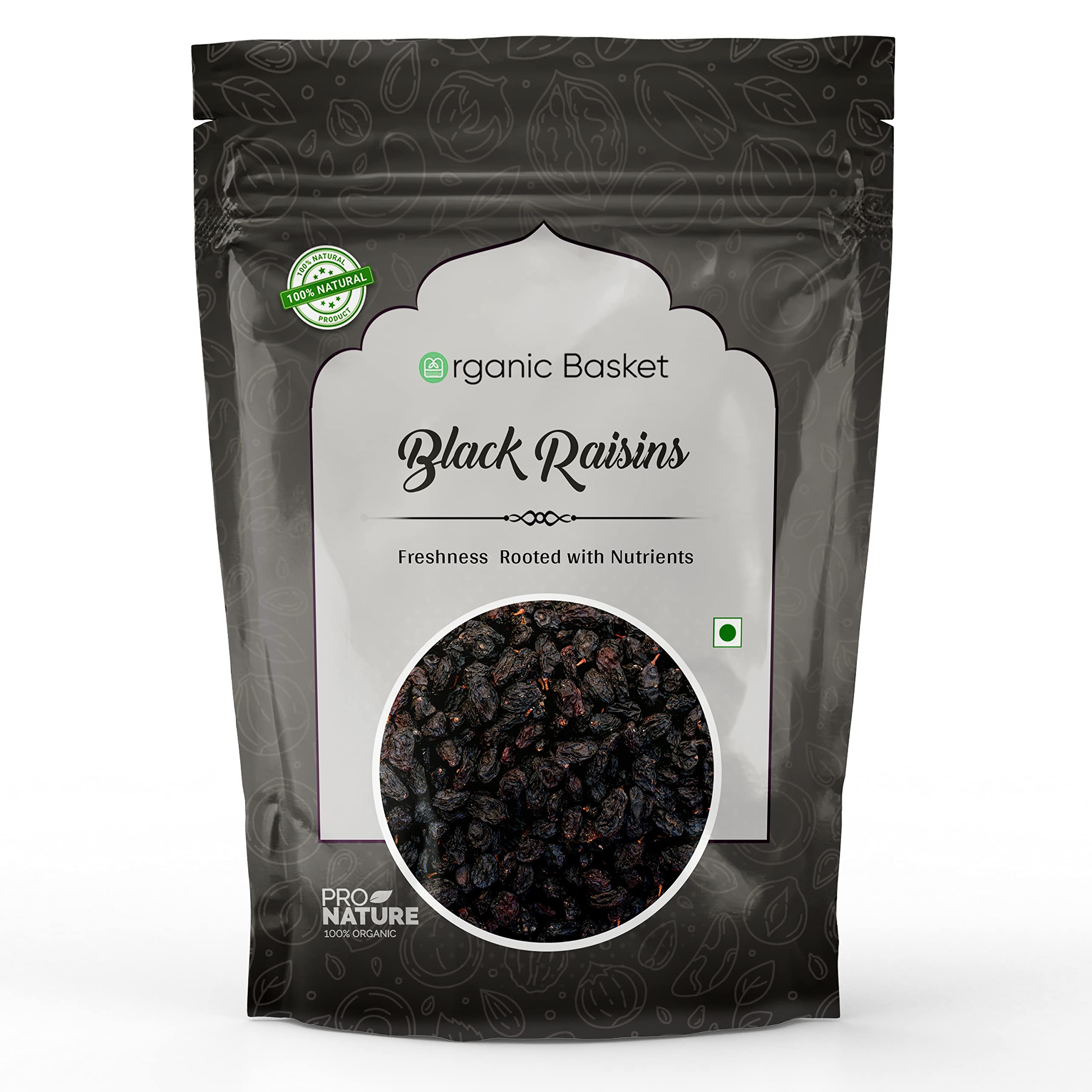 The Organic Basket Premium Black Raisin | Kali Kishmish seedless - Dry Fruit (PACK OF 250GM) (B08WK7GW78) Amazon Price History, Amazon Price Tracker