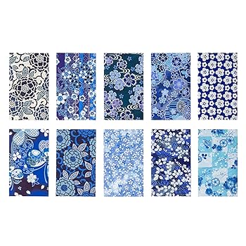 【確認用】青系？ ポチ袋◇着物 レトロ風 確認用】青系？ ポチ袋◇着物 レトロ風