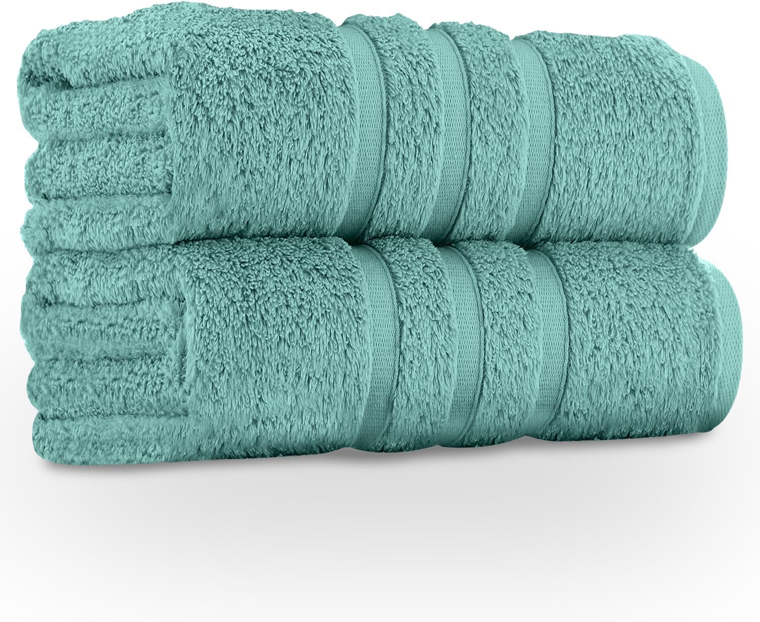 GC GAVENO CAVAILIA 2 Pack 550 GSM Breathable Hand Towels 50x80Cm Duck Egg