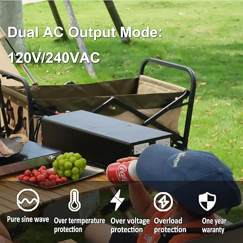 Vista 32 de WZRELB RBP300012 3000W 12V 110 ~ 120V Inversor de energía solar de onda sinusoidal pura DC al sistema de CA