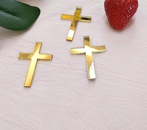 Miniatura 6 de Decoración de pastel de cruz, decoración de pastel de cruz acrílica, decoración de tartas, bautismo acrílico, dije de cruz para pastel, celebración