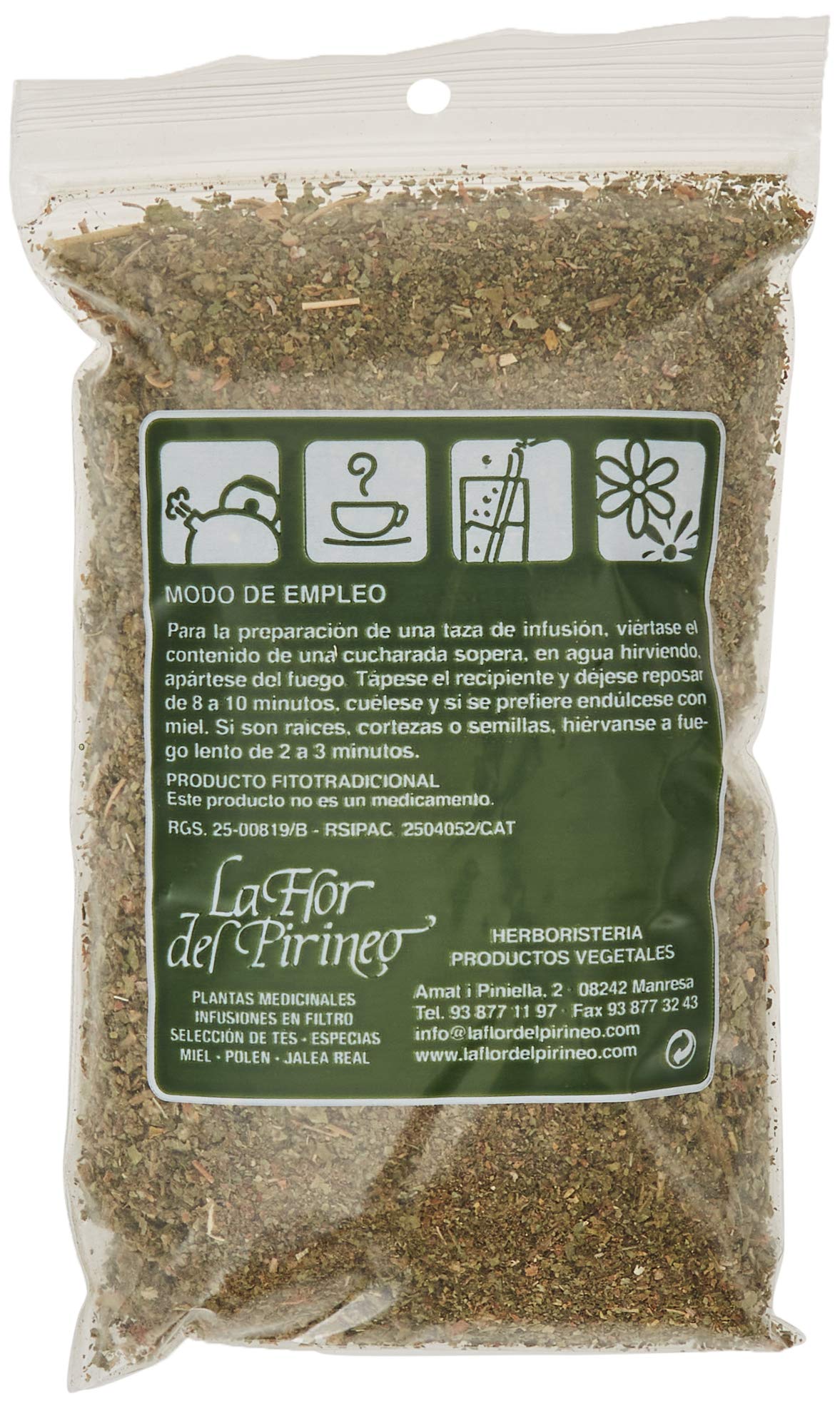 LA FLOR DEL PIRINEO - MALVAVISCO HOJAS - 30 GR