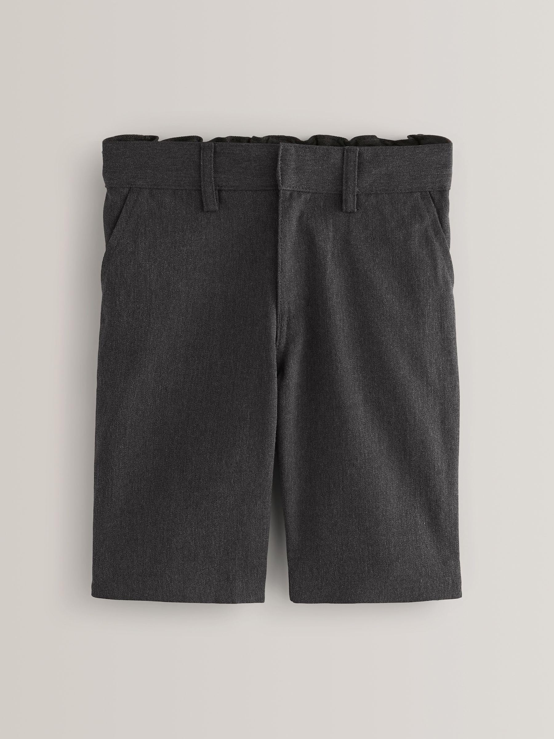 NEXT Niños Pack de 2 Pantalones Cortos Escolares sin Pinzas Delanteras