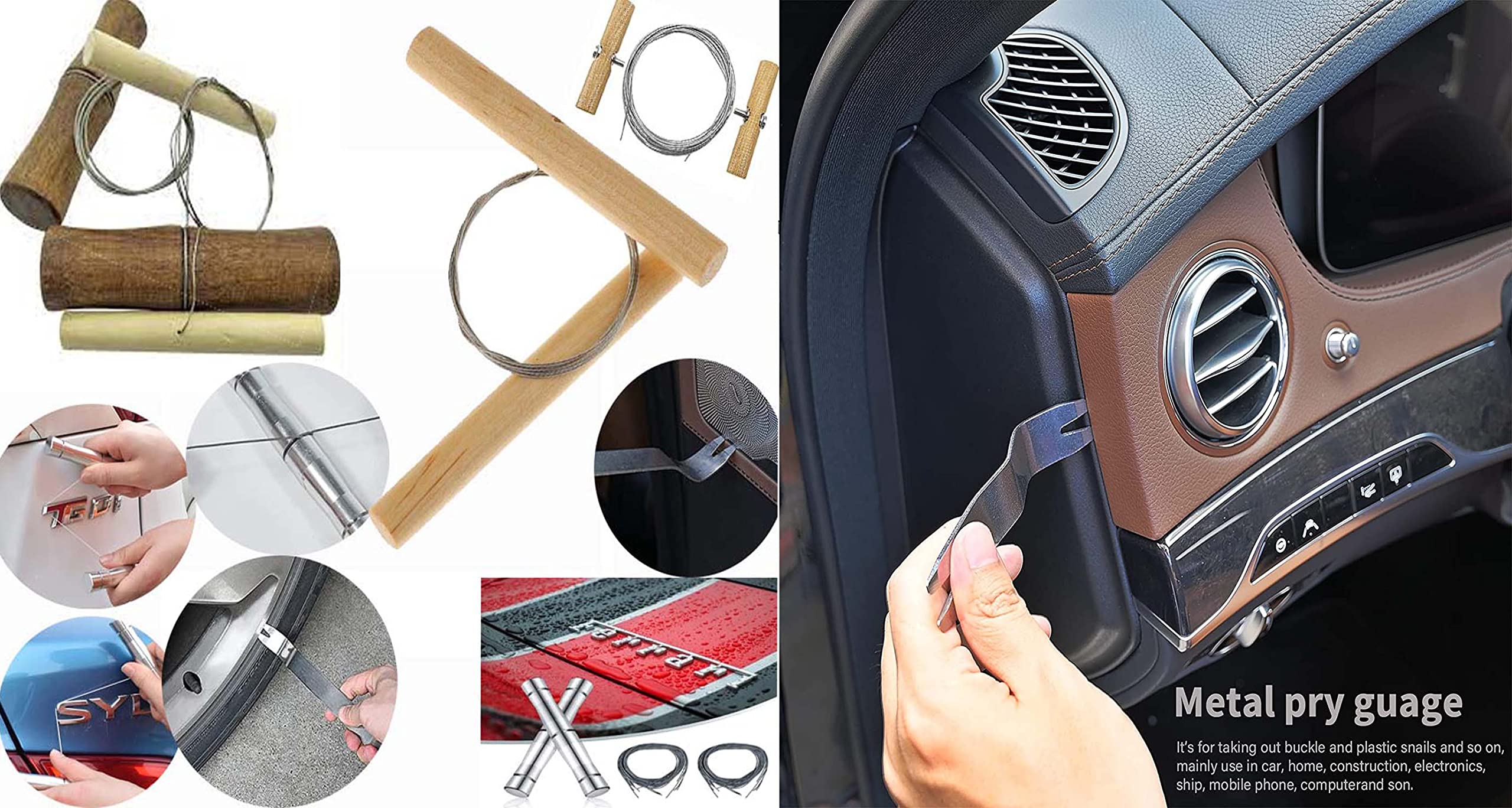 DIY Crafts CT-DIY-HI-31535 Car Headlight Modification Installation Tool Removal Pliers Car Audio Demolition Soundproof Door Car GPS Removal Tool